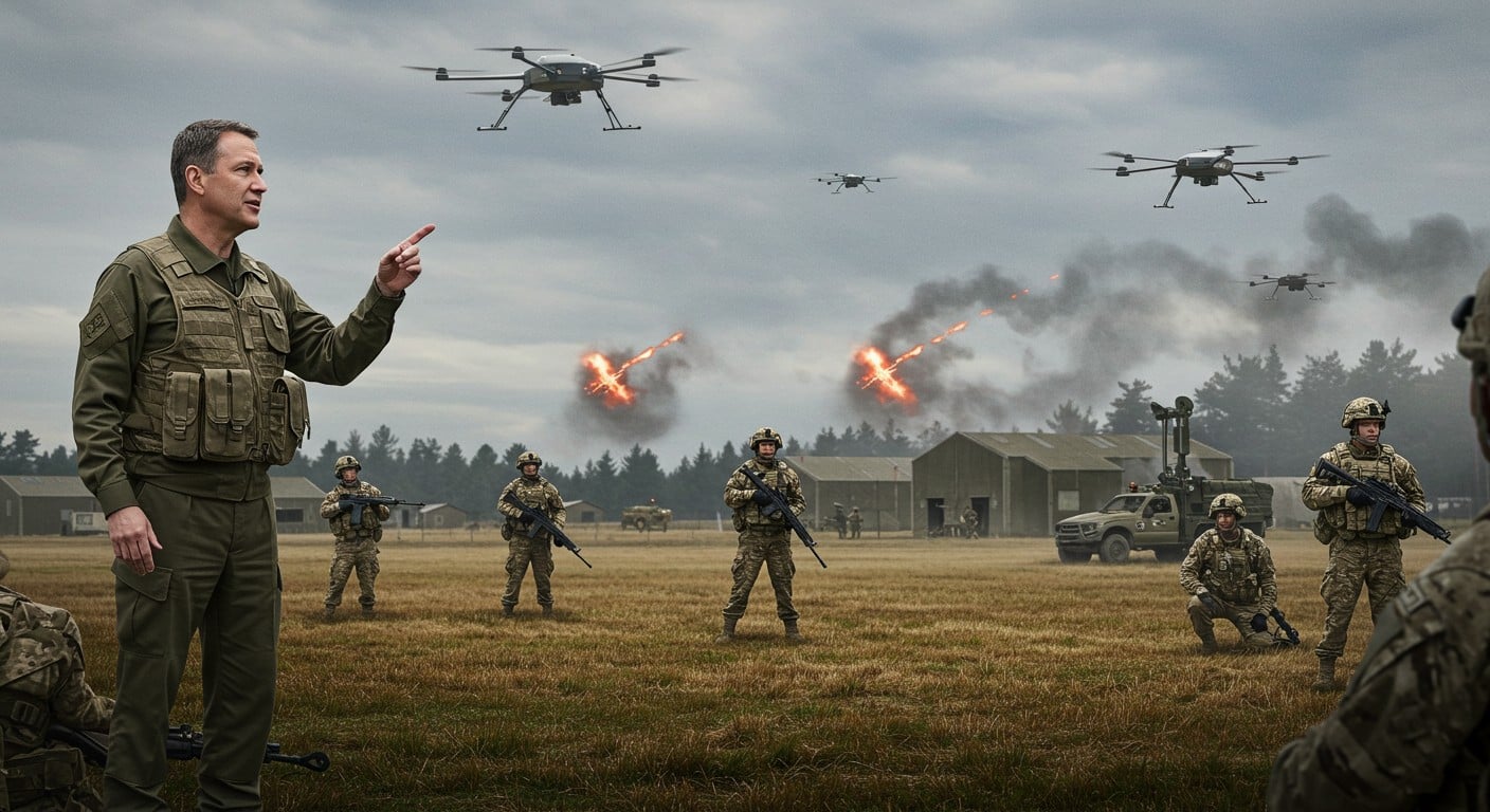 Découvrez comment Catherine Vautrin, nouvelle ministre des Armées, s’engage à gérer un budget militaire précis lors de sa première visite au camp de Suippes.