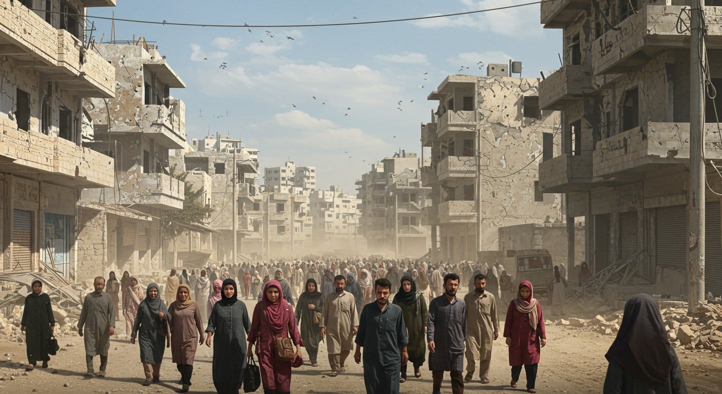 200 000 Palestiniens regagnent le nord de Gaza après le cessez-le-feu. Quels défis attendent ces populations dans une zone encore risquée ?