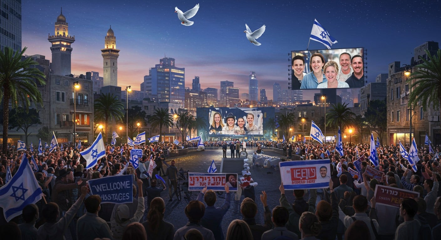 Sept otages libérés à Gaza marquent un tournant. Joie à Tel-Aviv, sommet de paix en Égypte : suivez ce moment historique.