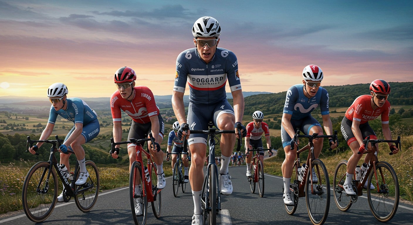 Pogacar, Vingegaard, Evenepoel : les géants du cyclisme s’affrontent aux Championnats d’Europe 2025 dans la Drôme. Découvrez pourquoi cette course est incontournable.