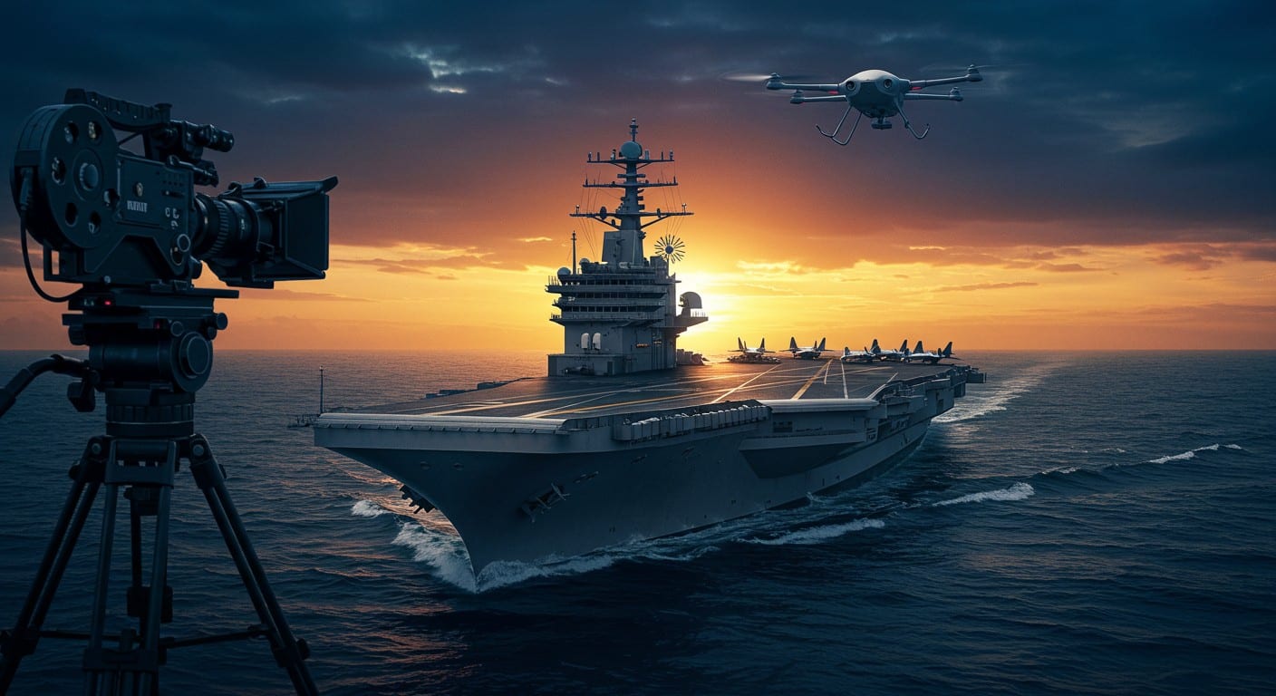 Une série sur le Charles-de-Gaulle, des drones français en projet : découvrez les indiscrétions qui secouent culture et défense !