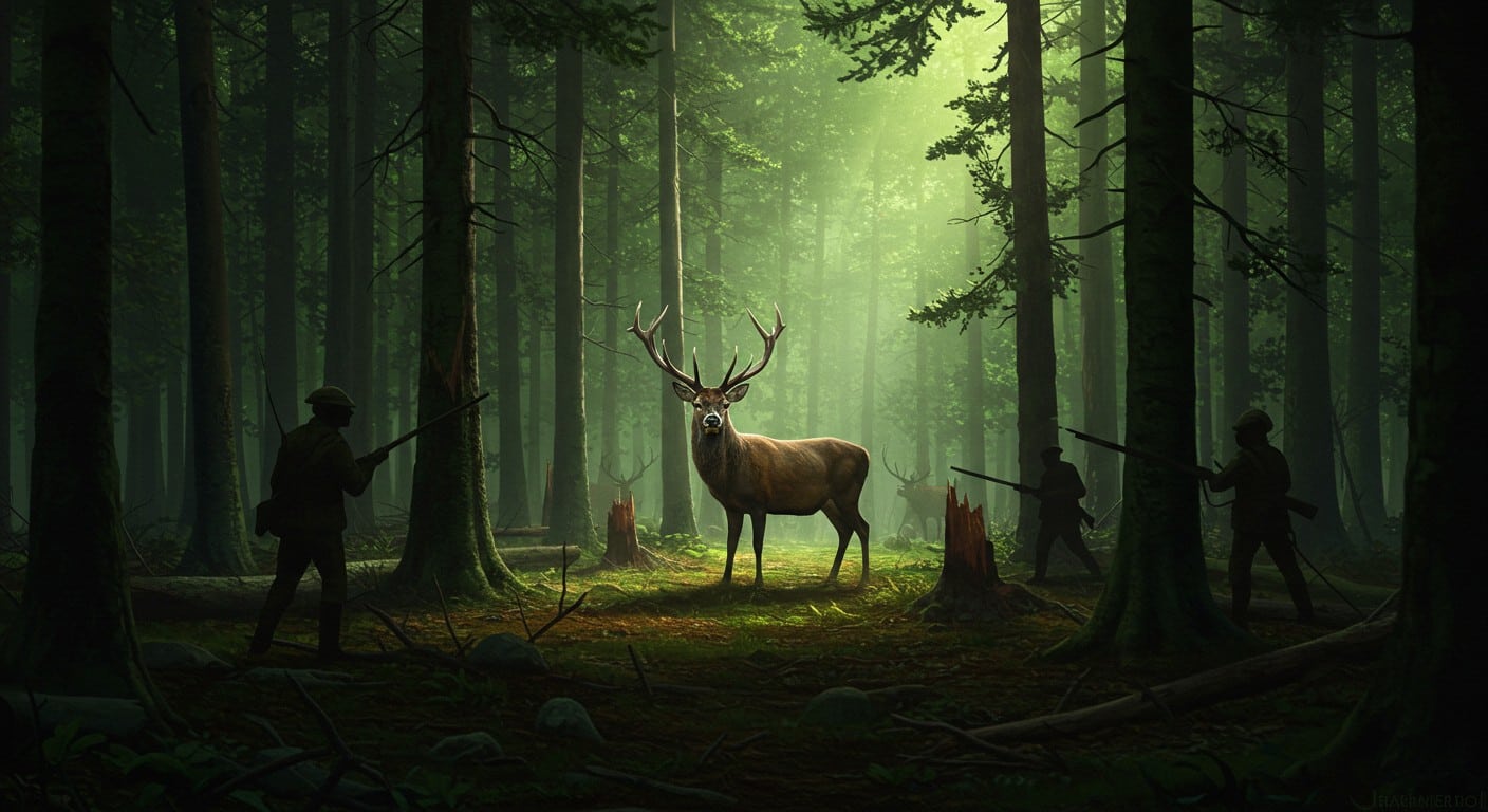 L’État prône une chasse massive des cerfs en forêts publiques pour protéger le bois. Une décision qui divise chasseurs et écologistes. Découvrez pourquoi.