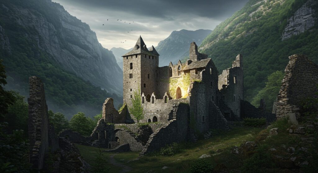 Château de Saint-Pierreville : Renaître de ses Cendres