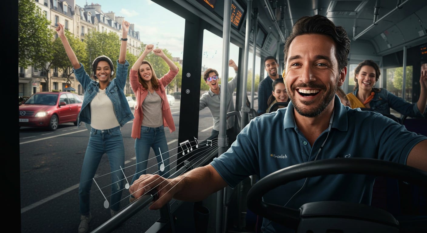 Découvrez comment un chauffeur de bus en Seine-et-Marne fait danser ses passagers avec un challenge viral, mais heurte son employeur. Une histoire joyeuse qui soulève des questions sur la sécurité et le fun au travail.