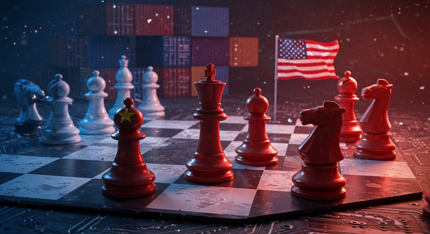 La Chine défie les droits de douane de Trump. Une guerre commerciale menace-t-elle l’économie mondiale ? Découvrez les enjeux et tensions en cours.