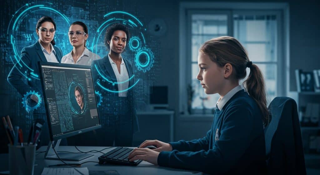 Code F Medef Attire Filles Ingénieures