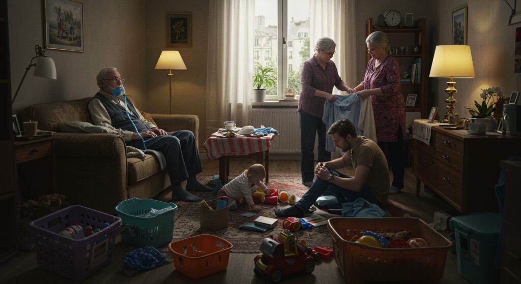 Cohabitation Forcée à Gentilly : Trois Générations