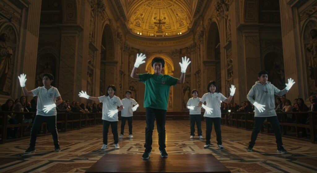 Collégiens Basques au Vatican : Un Show Unique pour le Pape