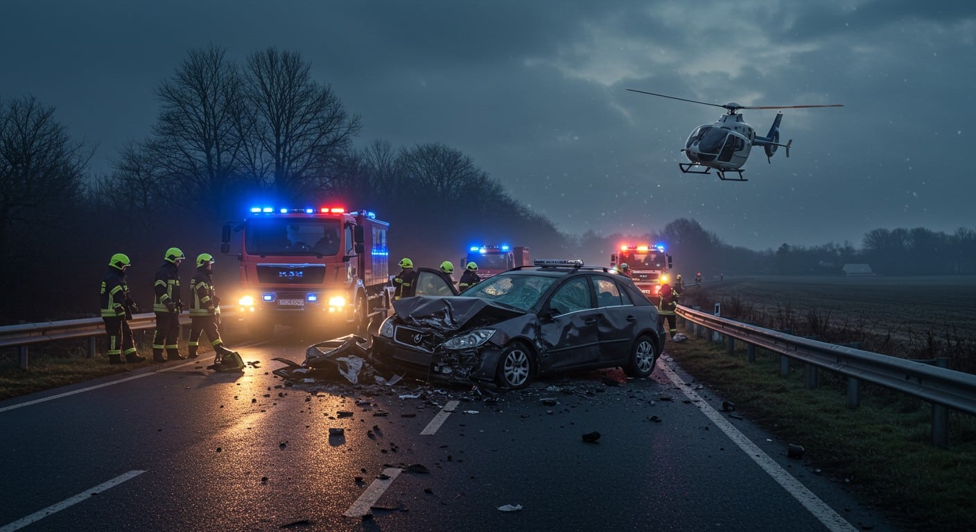 Accident grave à Chaumes-en-Brie : une collision frontale fait deux blessés. Enquête en cours pour élucider les causes. Découvrez les détails.
