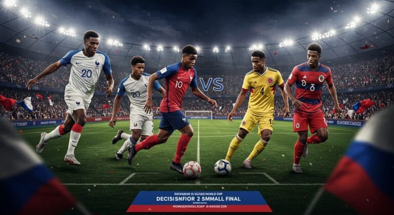 Colombie-France U20 : Heure et Chaîne de la Petite Finale