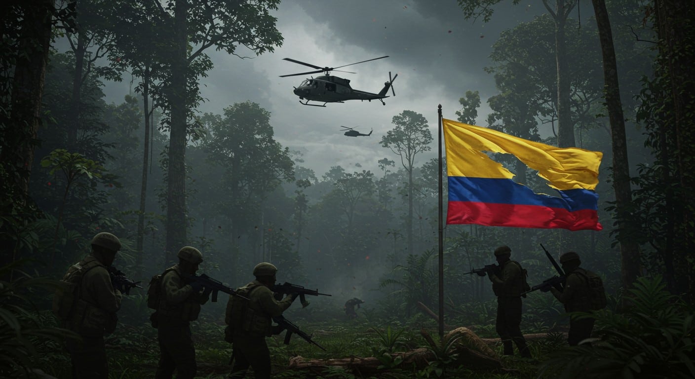 En Colombie, les ex-Farc menacent de combattre une intervention US. Découvrez les enjeux du narcotrafic et de la souveraineté nationale.
