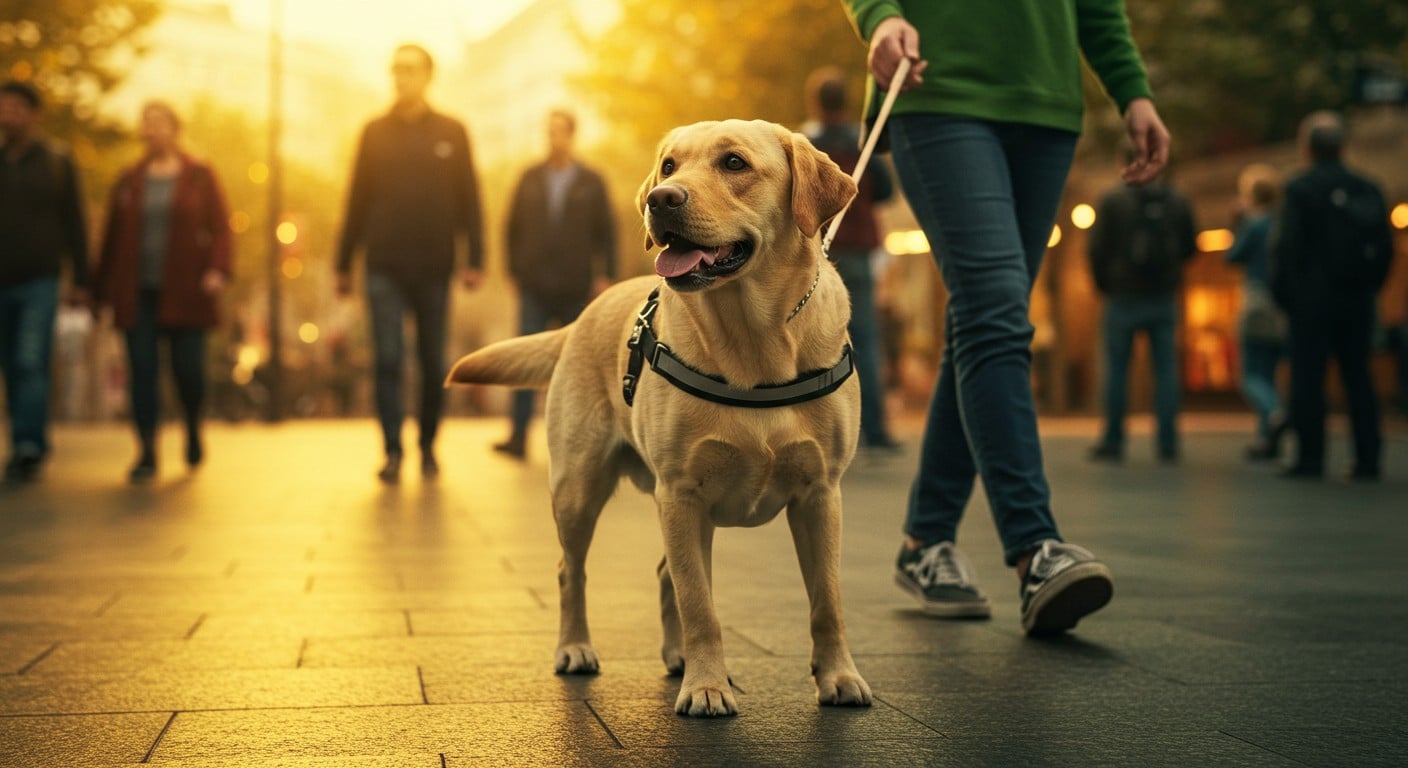 Un chien guide change tout : découvrez comment il aide Meryem au quotidien, entre autonomie et complicité. Une histoire inspirante !