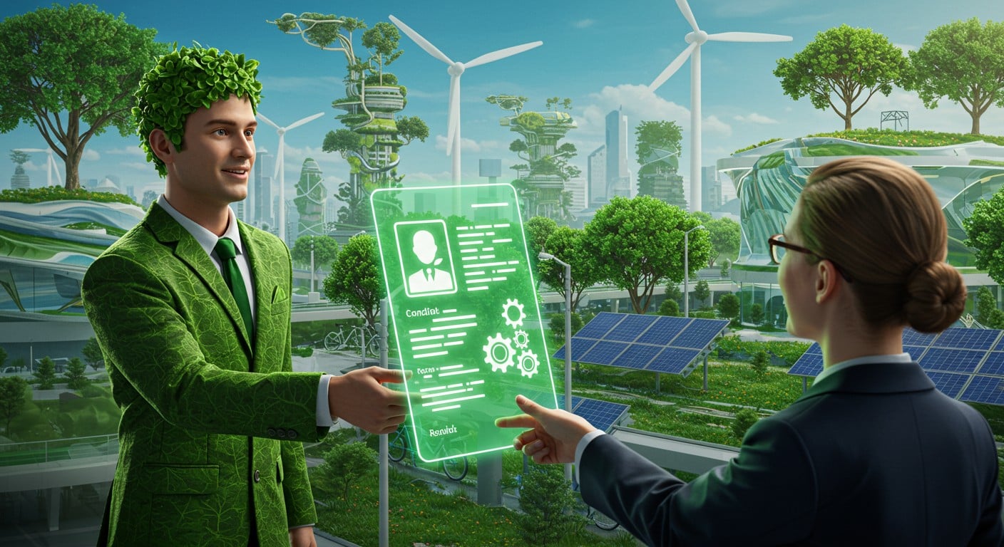 Découvrez comment les compétences vertes boostent vos opportunités d'emploi x2. Observatoire exclusif sur la transition écologique et formationsAnalysant la requête- La demande porte sur la génération d'un article de blog en français, basé sur un article du Parisien concernant les compétences vertes et leur impact sur l'emploi. clés pour 2030.