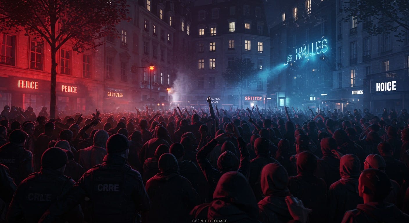 Concert gratuit de L2B interrompu aux Halles de Paris suite à des débordements. Découvrez les détails de l'événement et les raisons de l'intervention policière.