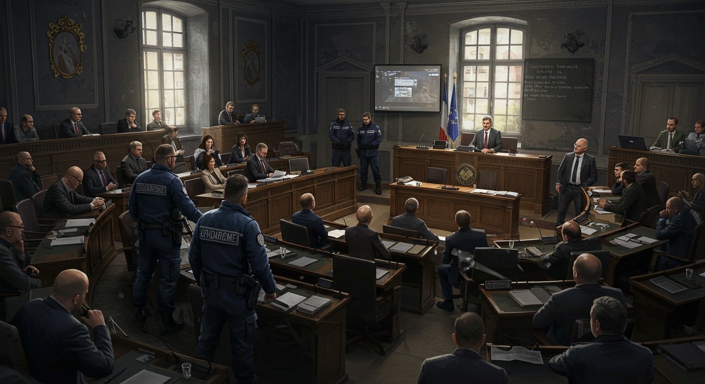 Découvrez le scandale à Aure-sur-Mer : gendarmes au conseil municipal pour un huis clos chaotique. Un bourbier politique interminable dans cette commune normande qui divise et paralyse tout.