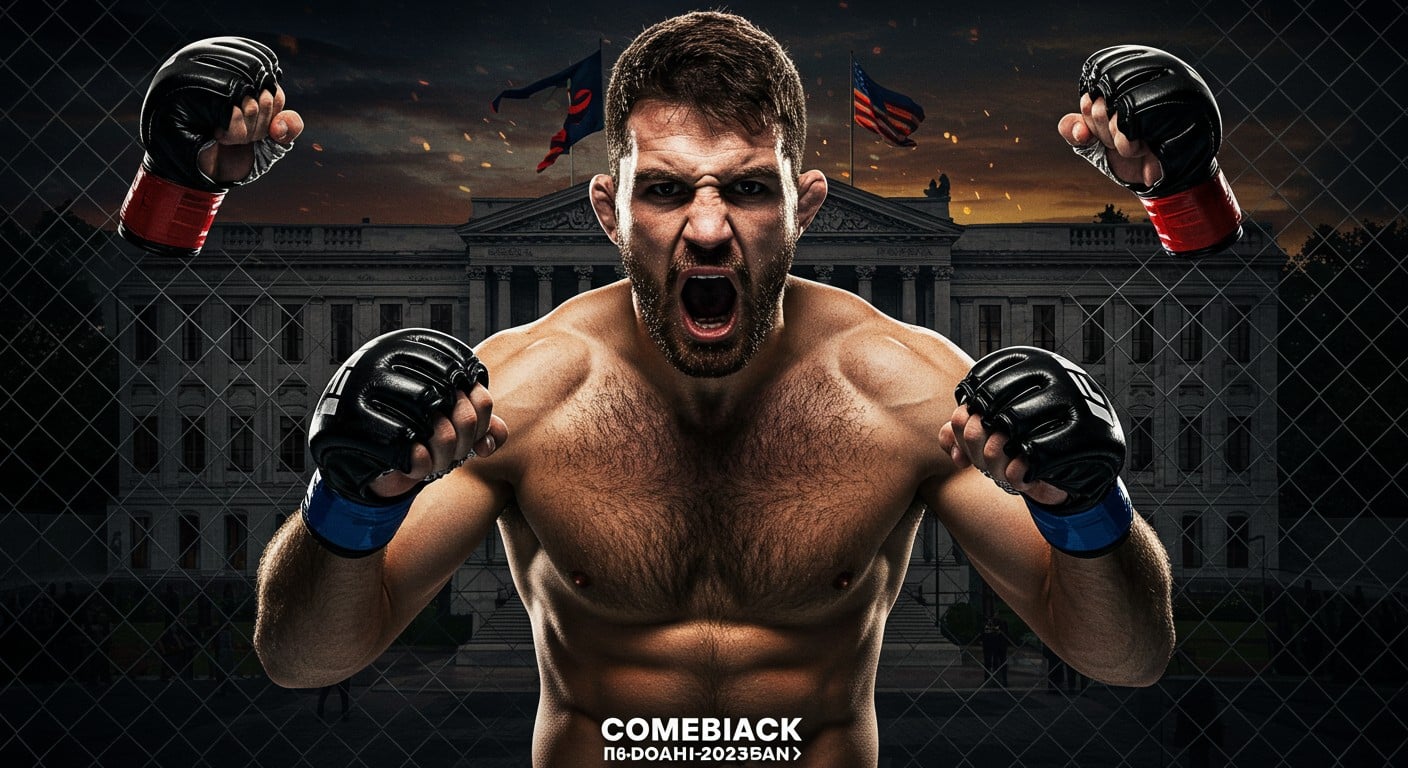 Conor McGregor suspendu 18 mois pour dopage, mais prêt pour un combat UFC à la Maison-Blanche en 2026. Découvrez les détails de cette affaire !