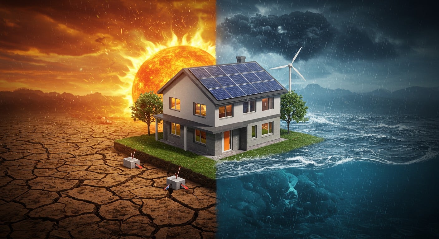 Construisez une maison résiliente aux canicules et inondations sans vous ruiner. Astuces pratiques, matériaux adaptés et précautions essentielles.