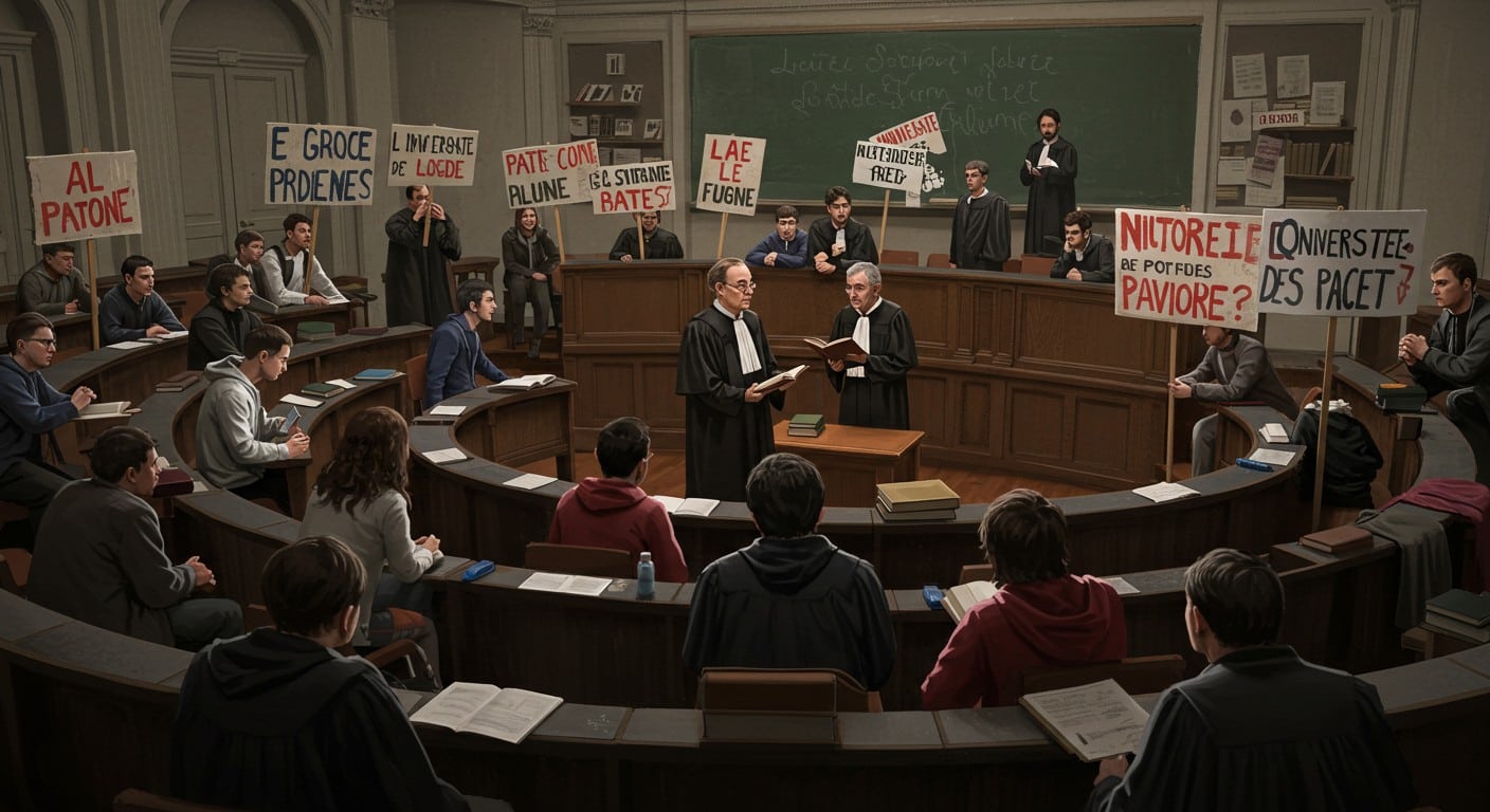 Pierre Gentillet, enseignant à la Sorbonne et ex-candidat RN, divise les étudiants. Découvrez les dessous de cette polémique universitaire brûlante.