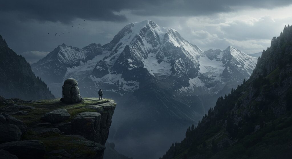 Corps Randonneur Retrouvé Pyrénées Après 2 Ans