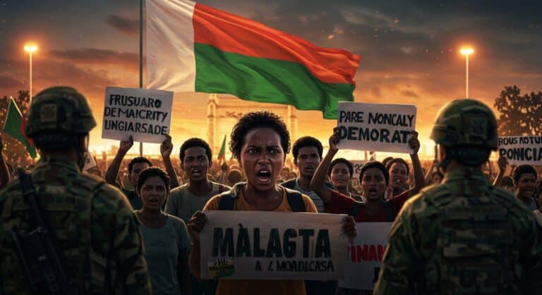 Coup d’État à Madagascar : Crise et Appel à la Démocratie
