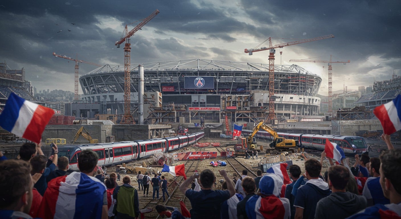 La finale de la Coupe de France 2026 risque d'être déplacée hors Île-de-France ou avancée à cause de travaux du Grand Paris. Découvrez les raisons, impacts et options pour cette fête du foot emblématique.