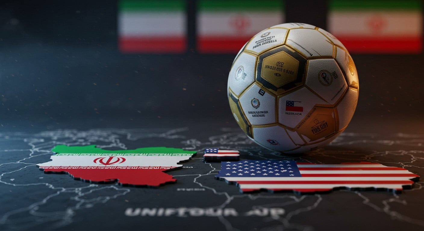 L’Iran risque de manquer le tirage au sort de la Coupe du Monde 2026 à Washington. Découvrez pourquoi et les enjeux géopolitiques derrière ce refus d’accès.