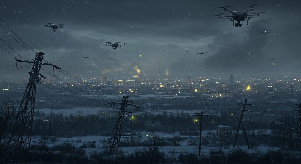 Coupures Électriques en Ukraine : Les Frappes Russes Visent l’Hiver