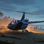 Crash d’Hélicoptère en Californie : 5 Blessés, Enquête Ouverte