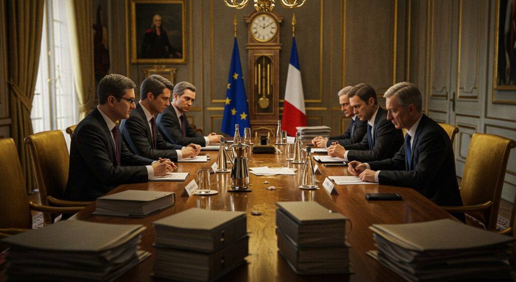 Crise à l’Élysée : Une Journée de Tractations Politiques