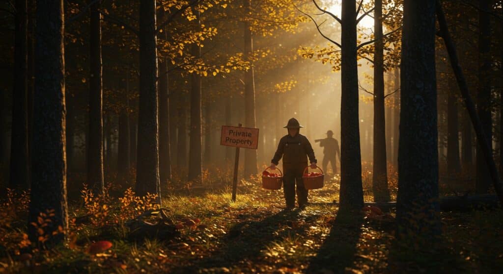 Cueillette en Forêt Privée : Risques et Règles à Connaître