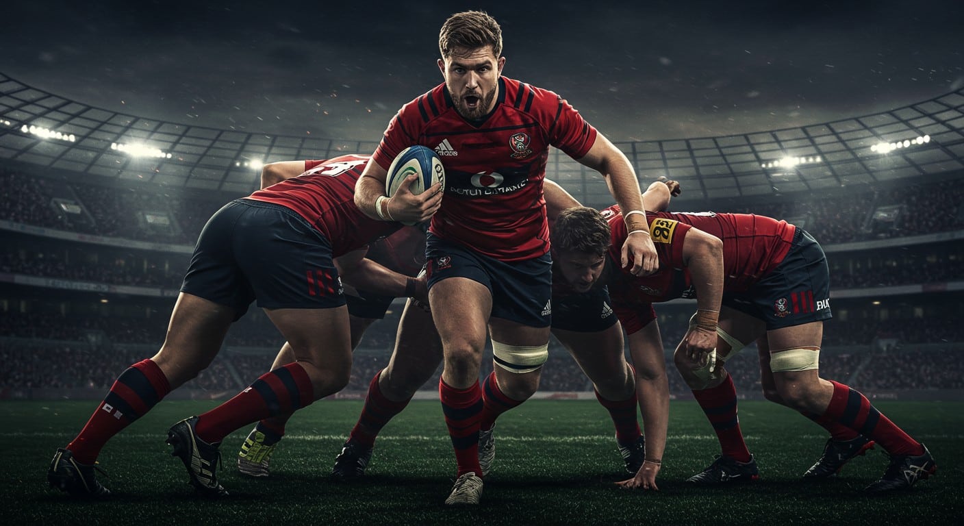 Dany Priso, pilier gauche, se réinvente en pilier droit à Toulon. Découvrez son défi physique et mental pour dominer la mêlée du Top 14.