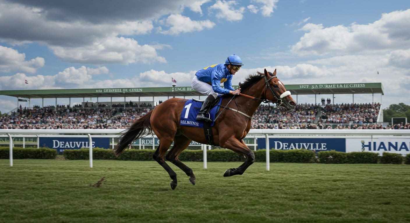Dari River s'impose au quinté de Deauville ! Découvrez l'analyse de sa victoire éclatante et les clés de ce succès hippique.