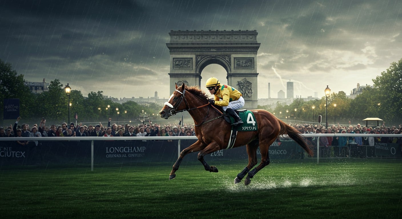 Daryz remporte le Qatar Prix de l’Arc de Triomphe 2025 à Longchamp, offrant une victoire mémorable à Barzalona et Graffard. Découvrez cette course épique !