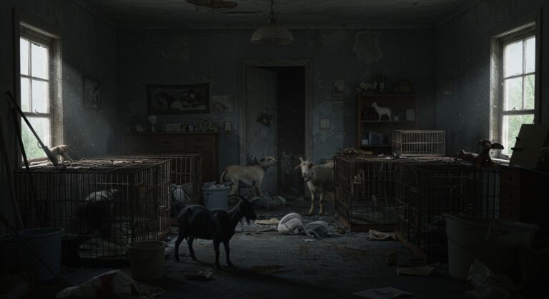 Découverte Choc : Animaux Affamés Chez Une Sexagénaire