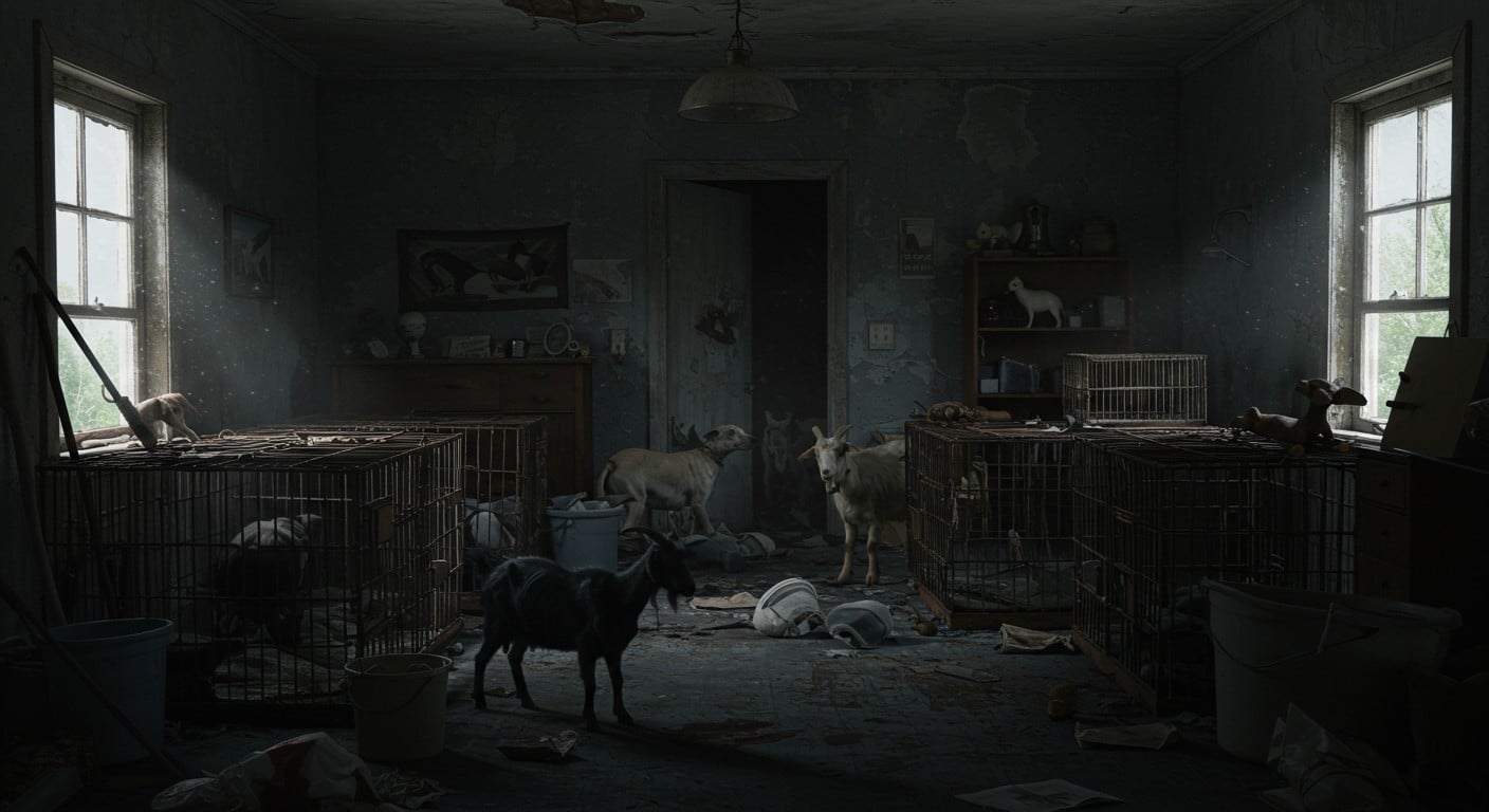 Des dizaines d’animaux morts ou affamés trouvés dans une maison insalubre. Enquête sur une situation dramatique et les solutions envisagées.