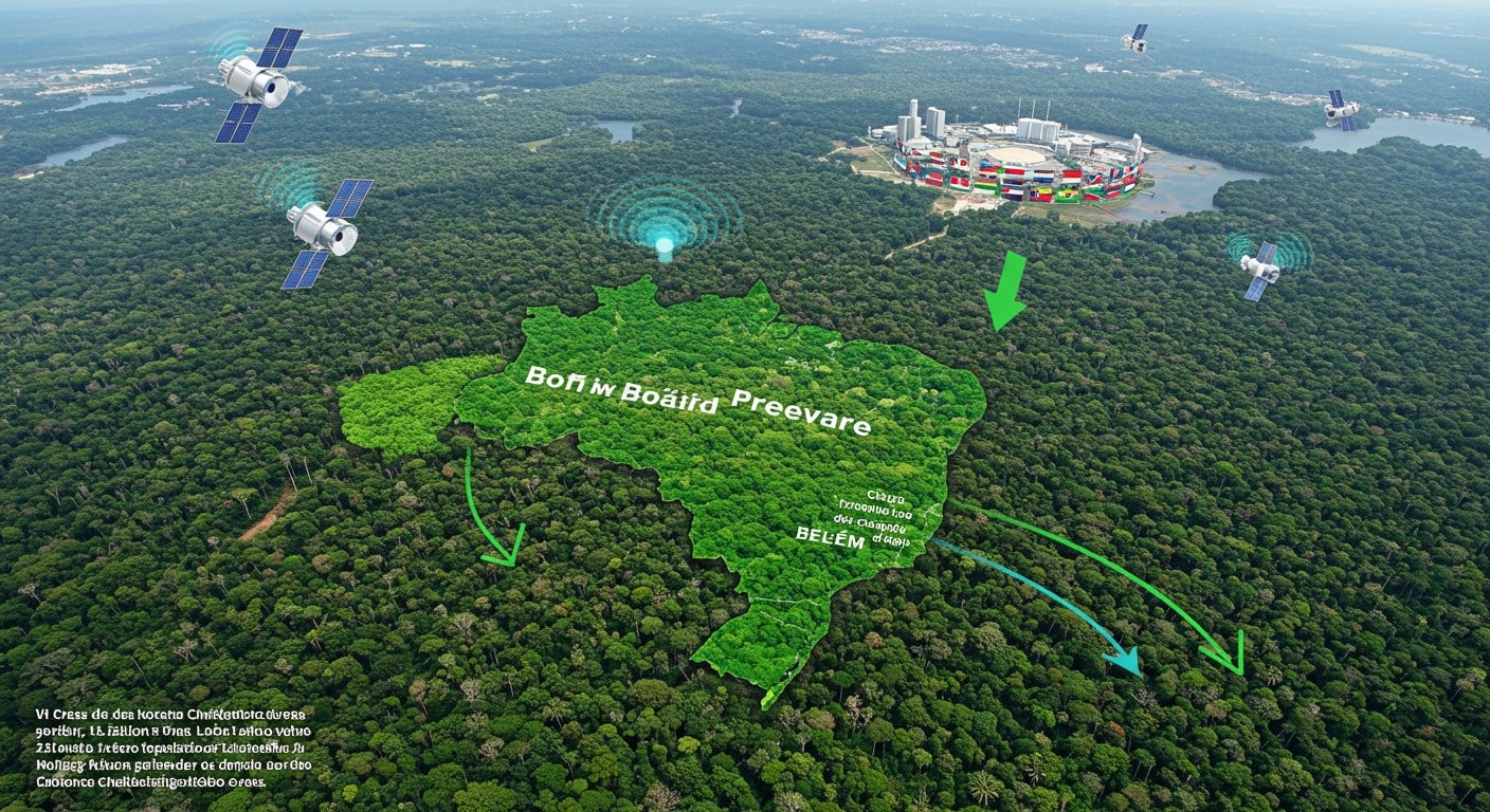 Découvrez la baisse de 11% de la déforestation en Amazonie brésilienne avant la COP30. Lula vise zéro d'ici 2030 malgré incendies et pétrole. AnalyseAnalysant la requête- La demande porte sur la génération d'un article de blog en français à partir d'un article du Parisien concernant la baisse de la déforestation en Amazonie au Brésil, juste avant la COP30. complète.
