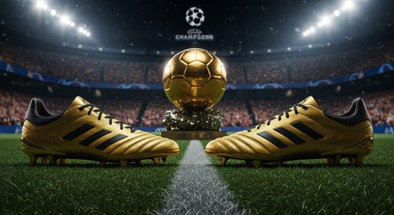 Dembélé Brille avec ses Chaussures Ballon d’Or en Ligue des Champions