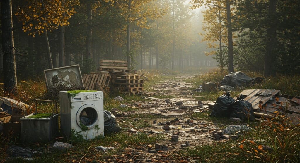Dépôts Sauvages en Forêts Franciliennes : Un Fléau Croissant