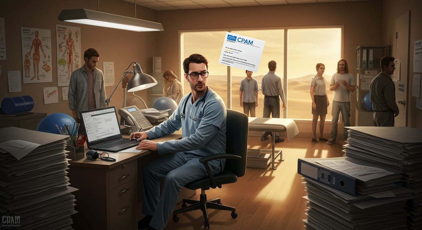 Un kiné de Mantes-la-Jolie rappelé à l’ordre pour excès de patients. Découvrez pourquoi ce soignant débordé fait face à la CPAM dans un désert médical.