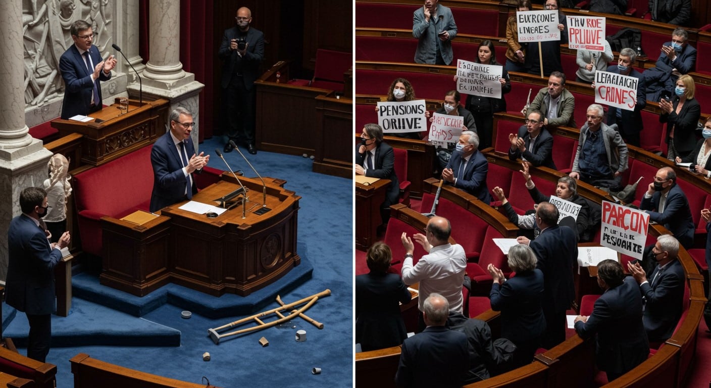 Découvrez les tensions au sein de LR face au discours de Lecornu : conciliations à l'Assemblée versus critiques partisanes sur retraites et impôts. Une béquille du macronisme en vue ? Analyse des fractures internes.