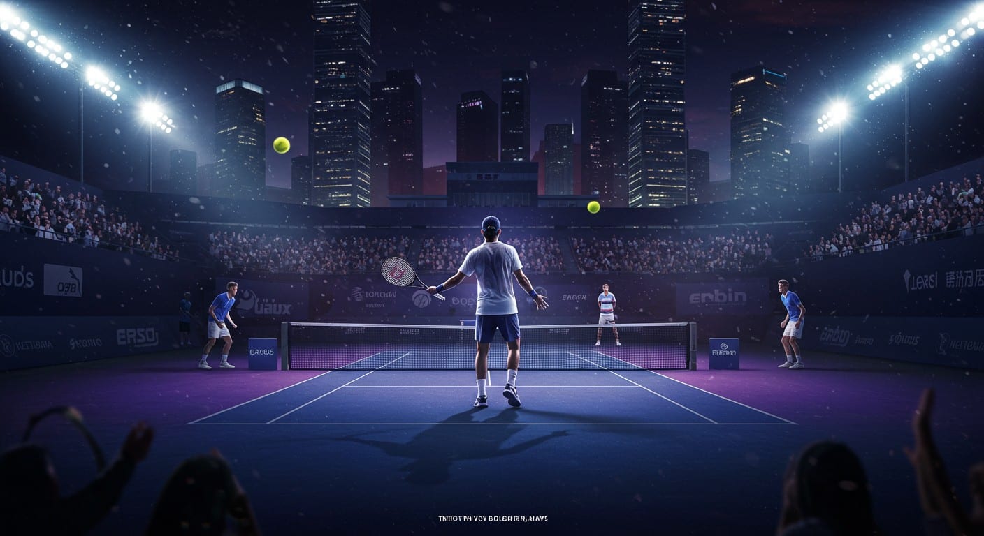 Novak Djokovic impressionne à Shanghai avec un point défensif incroyable face à Bergs. Découvrez comment il atteint sa 80e demi-finale en Masters 1000 !