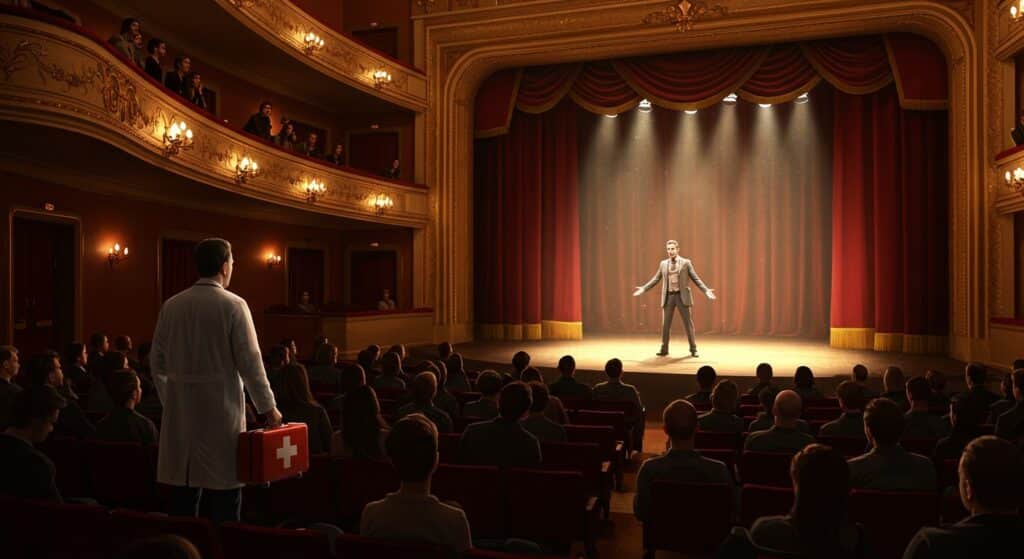 Docteurs au Théâtre : Les Héros Discrets des Spectacles