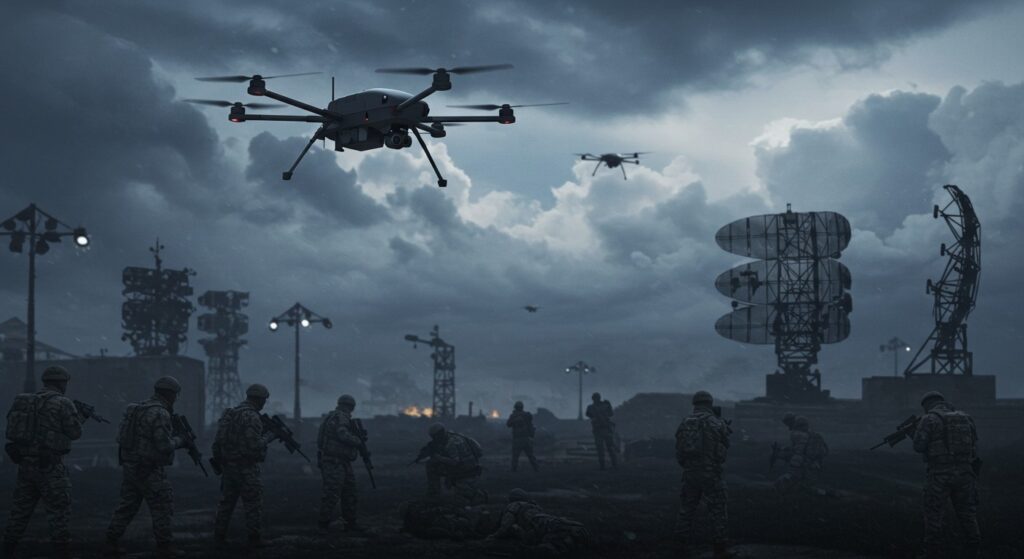 Drones Suspects : Le Royaume-Uni Prêt à Réagir Fermement