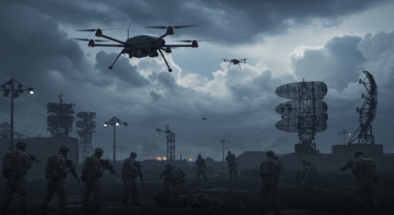 Drones Suspects : Le Royaume-Uni Prêt à Réagir Fermement