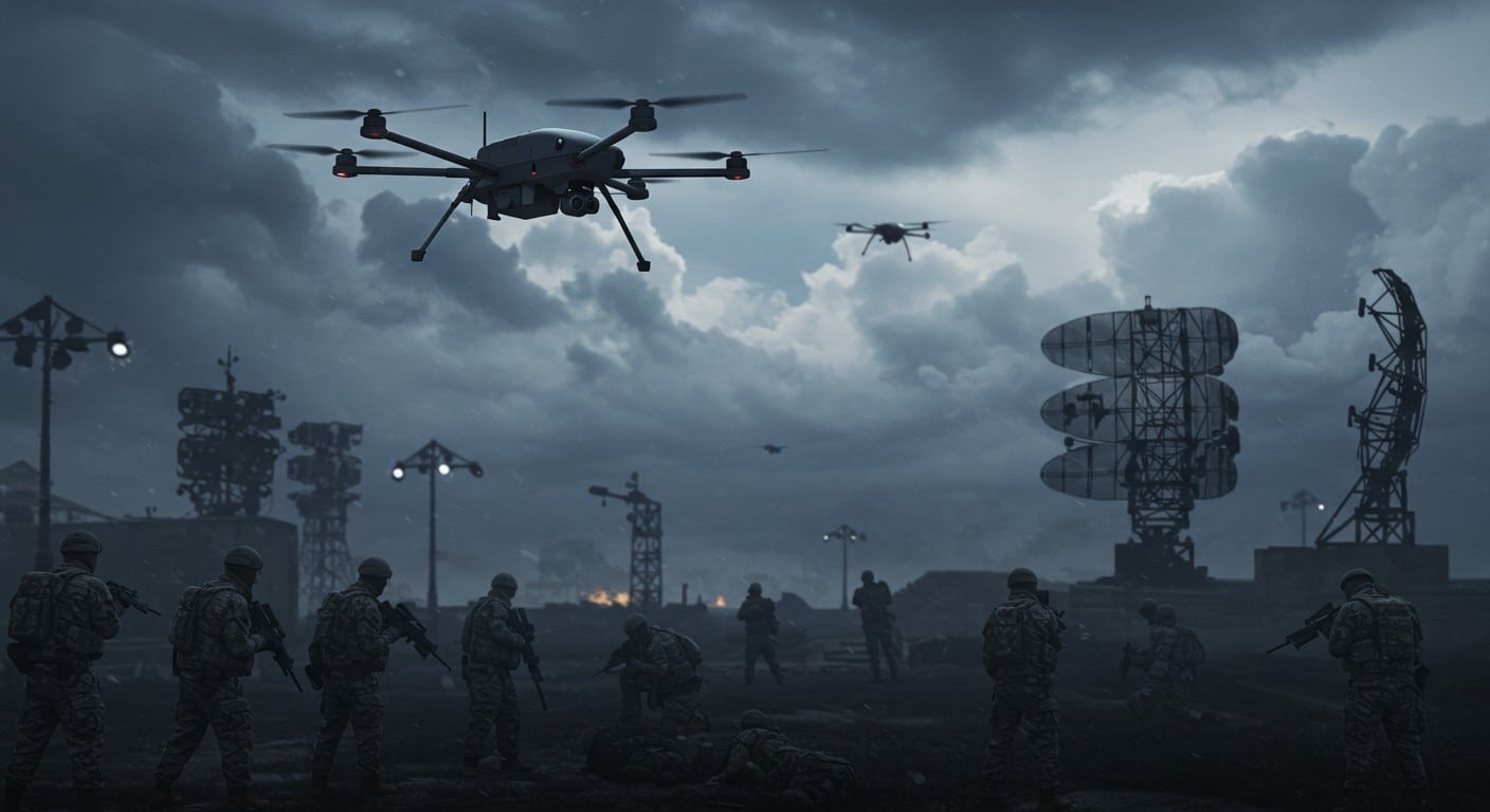 Le Royaume-Uni autorise l'abattage de drones survolant ses bases militaires face aux menaces russes. Découvrez les enjeux de cette décision.