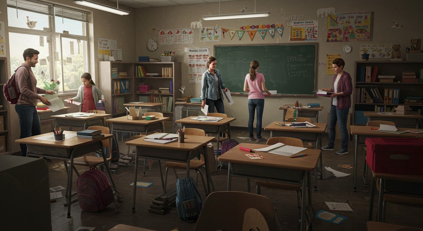 Face au manque de moyens dans les écoles, les parents fournissent papier, feutres et plus. Découvrez comment ils soutiennent l’éducation.