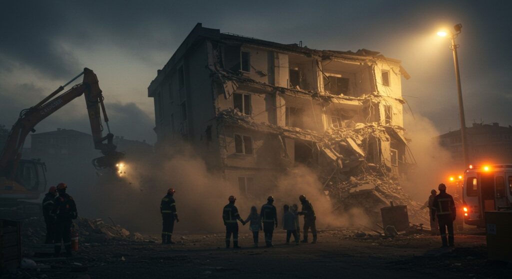 Effondrement Immeuble Turquie : Famille Décimée