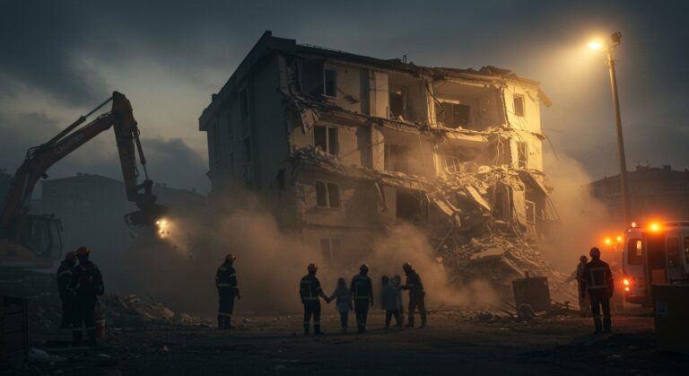 Effondrement Immeuble Turquie : Famille Décimée