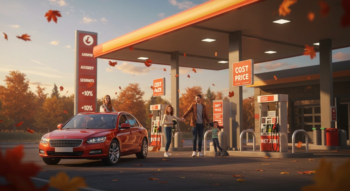 Découvrez l'opération carburant à prix coûtant chez E.Leclerc pour les vacances de la Toussaint. Économisez sur l'essence et soutenez votre budget familial jusqu'au 18 octobre. Quelles économies réelles ?