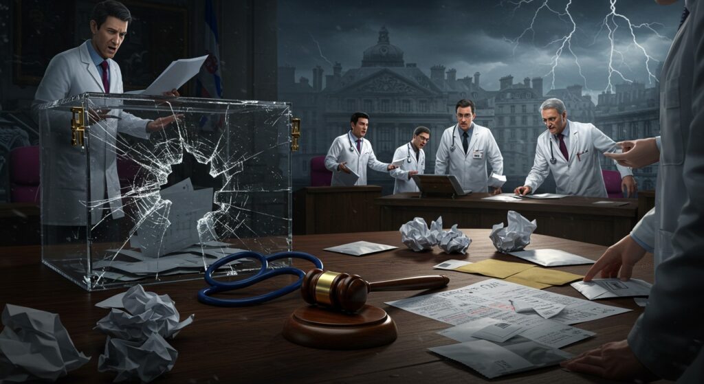 Élection Délétère Ordre Médecins Paris : Recours